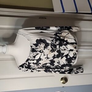 WHBM floral blouse